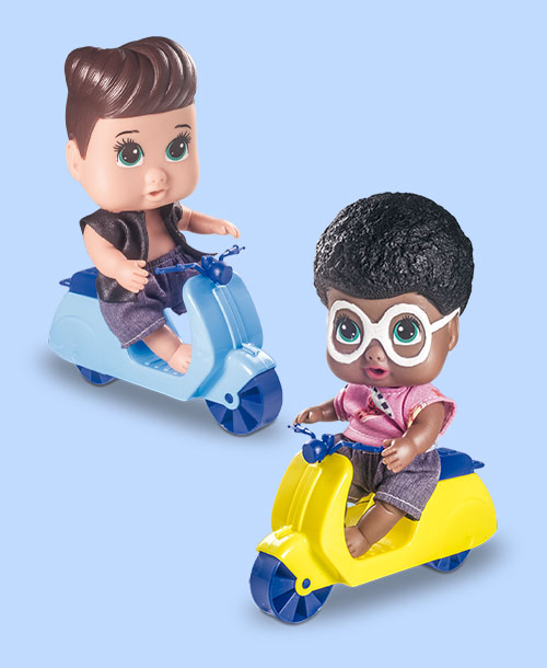 Coleção Best Friends Scooter<br>588 | 589